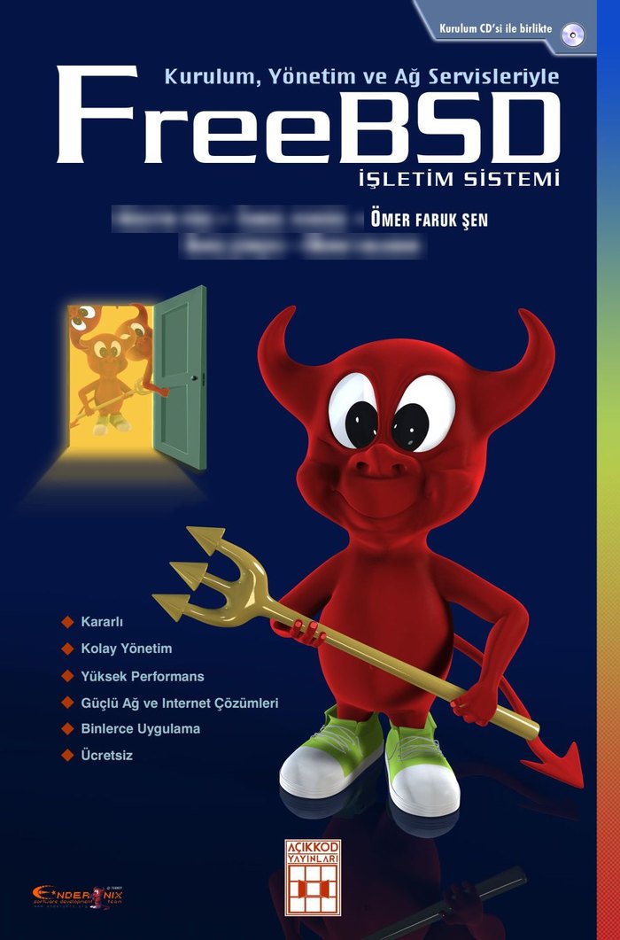 Cover of Kurulum, Yönetim ve Ağ Servisleriyle FreeBSD İşletim Sistemi (2004)