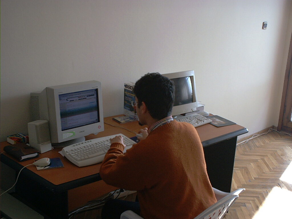 A picture of me at home